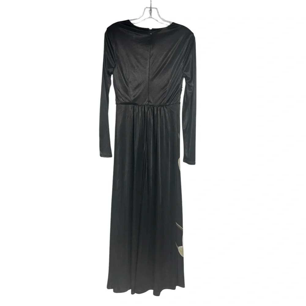 NEW Altuzurra Target 20 Years Collaboration Orchid Maxi Dress Size S Black Gown - Picture 5 of 8